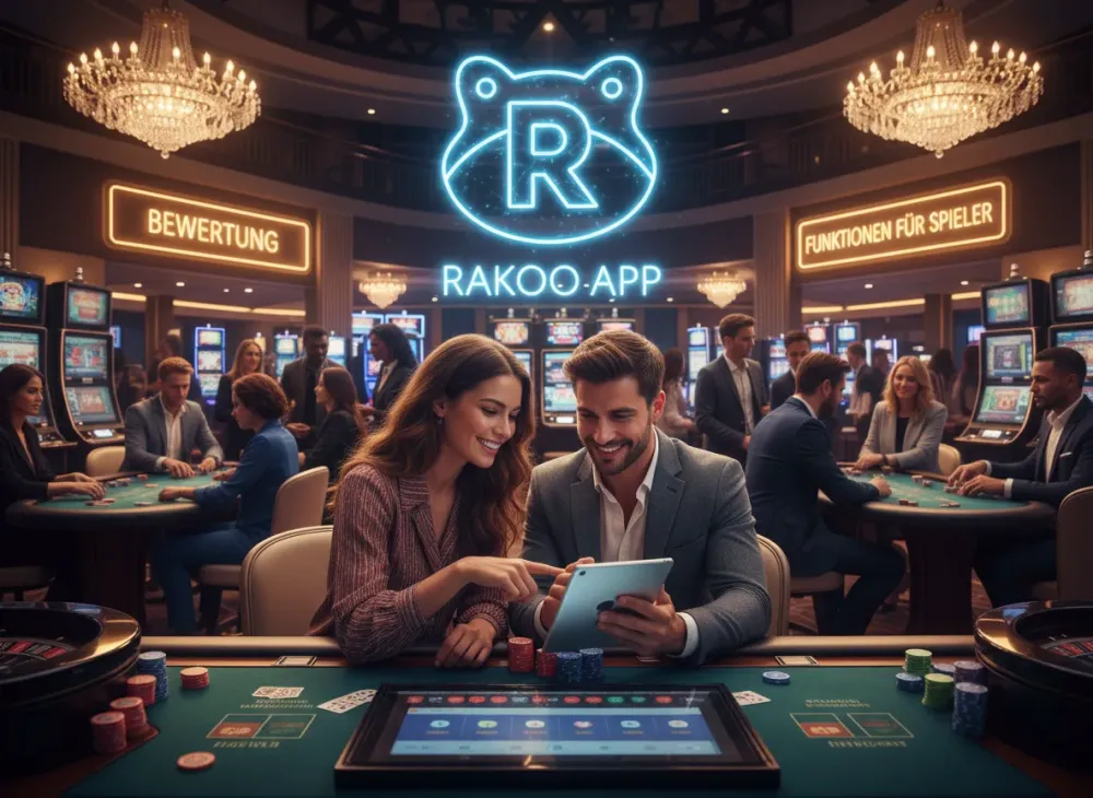 Rakoo app Bewertung und Funktionen für Spieler