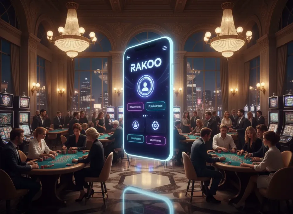 Rakoo app Bewertung und Funktionen für Spieler